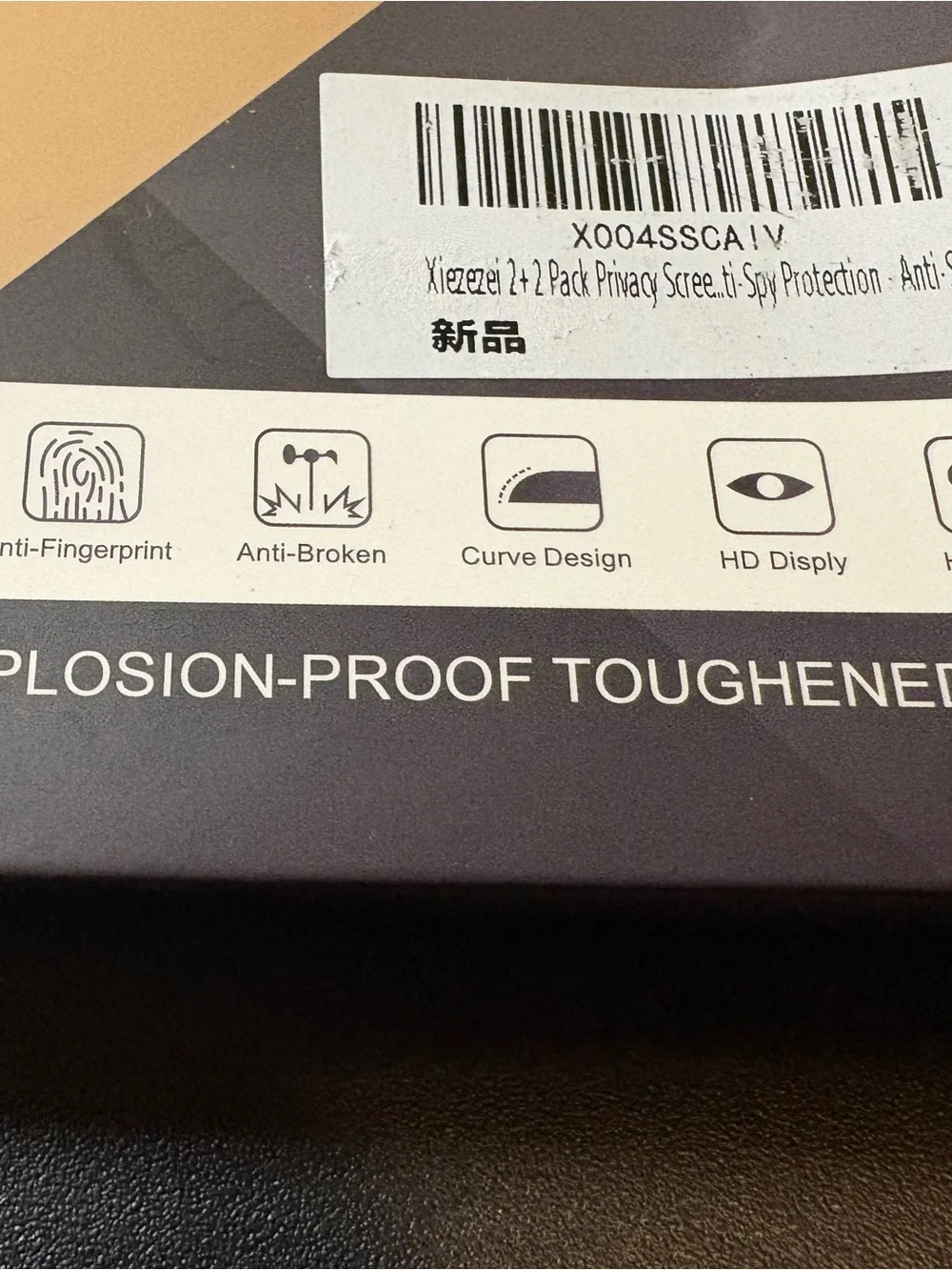 Tempered Glass Screen Protector - 9H Hardness